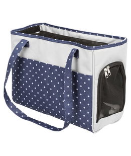 Borsa bonny 20x29x40cm colore blu/grigio