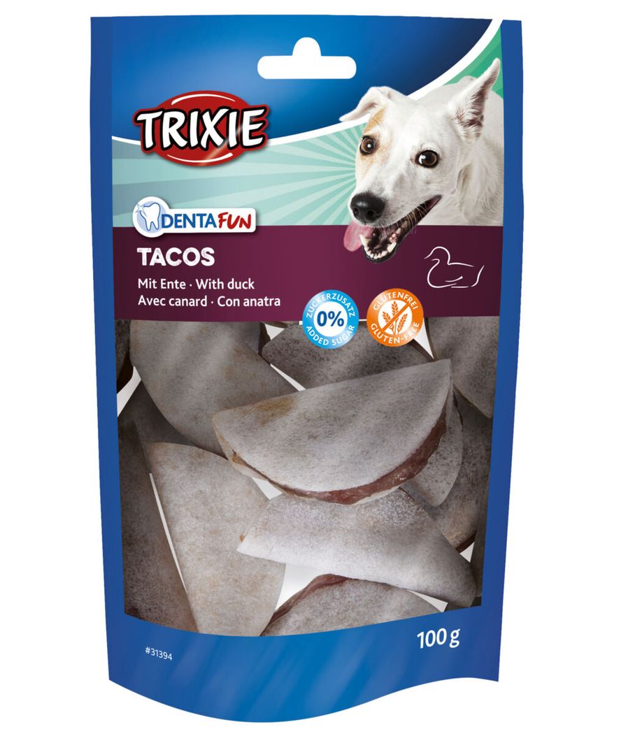 Dentafun tacos con anatra 5.5cm 100gr Offerta Multipack 6 Conf.