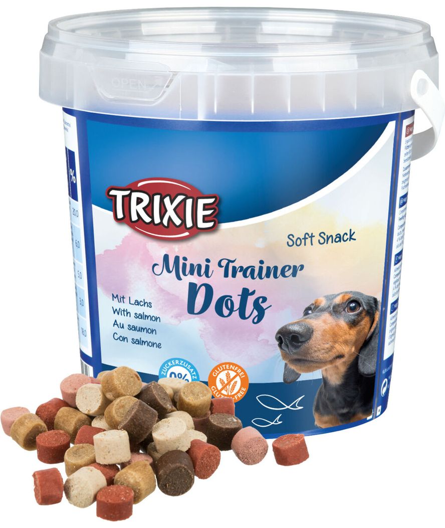 Soft snack mini trainer dots 500gr. Offerta Multipack 4 Conf.