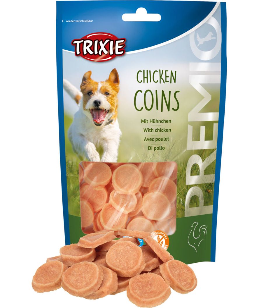 Premio chicken coins 100gr. Offerta Multipack 6 Conf.