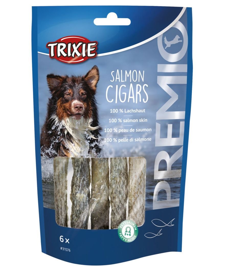 Premio salmon cigars 12.5cm, 6pz./70gr Offerta Multipack 6 confezioni - foto 1