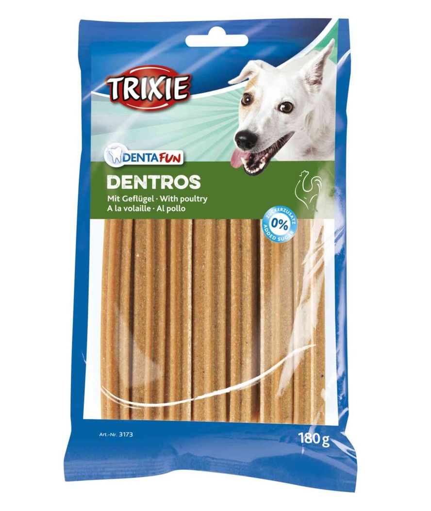 Dentafun dentros, con pollo 7pz./180gr. Offerta Multipack 18 Confezioni - foto 1