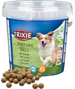 Premio trainer snack balls con pollo, 500gr. Offerta Multipack 4 Conf.