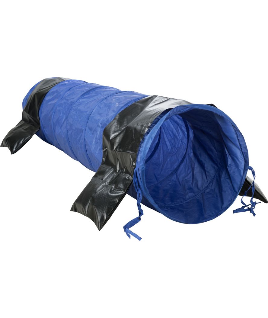 Tunnel agility dog diametro 40cm/2m colore blu - foto 1