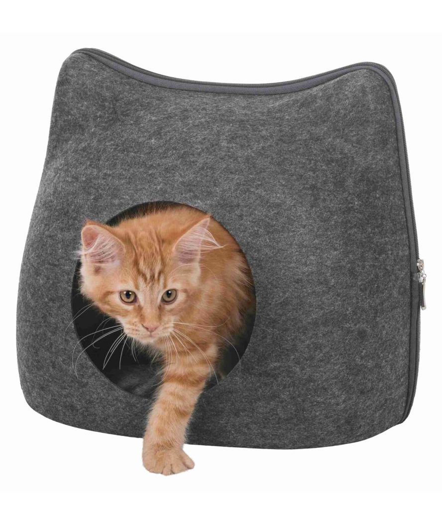 Cat igloo 38×35×37cm colore antracite - foto 1