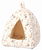 Lingo igloo 32×42×32cm colore bianco/beige