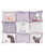 Coperta patchwork cat 45×55cm colore grigio