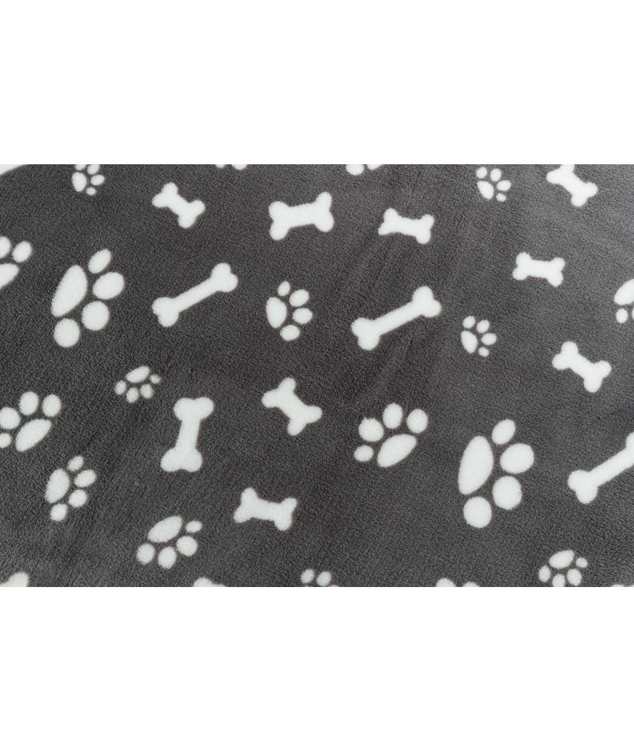 Kenny coperta per cani e gatti 150×100cm colore grigio - foto 3