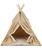 Boho tenda tipi 55x65x55cm colore beige - foto 1