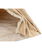 Boho tenda tipi 55x65x55cm colore beige - foto 4