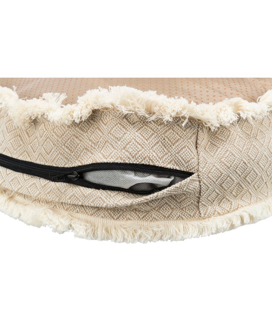 Boho cuscino ovale beige - foto 2