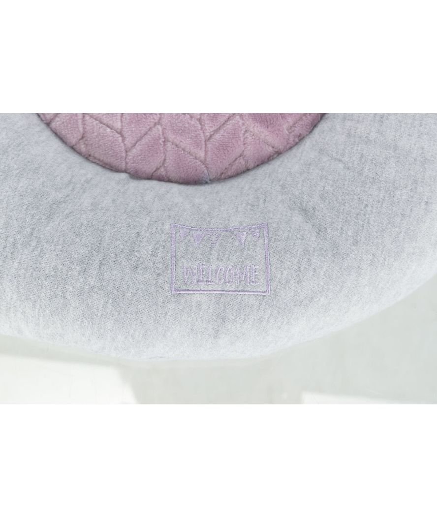 Junior materassino diametro 40cm colore grigio chiaro/lilla chiaro - foto 5