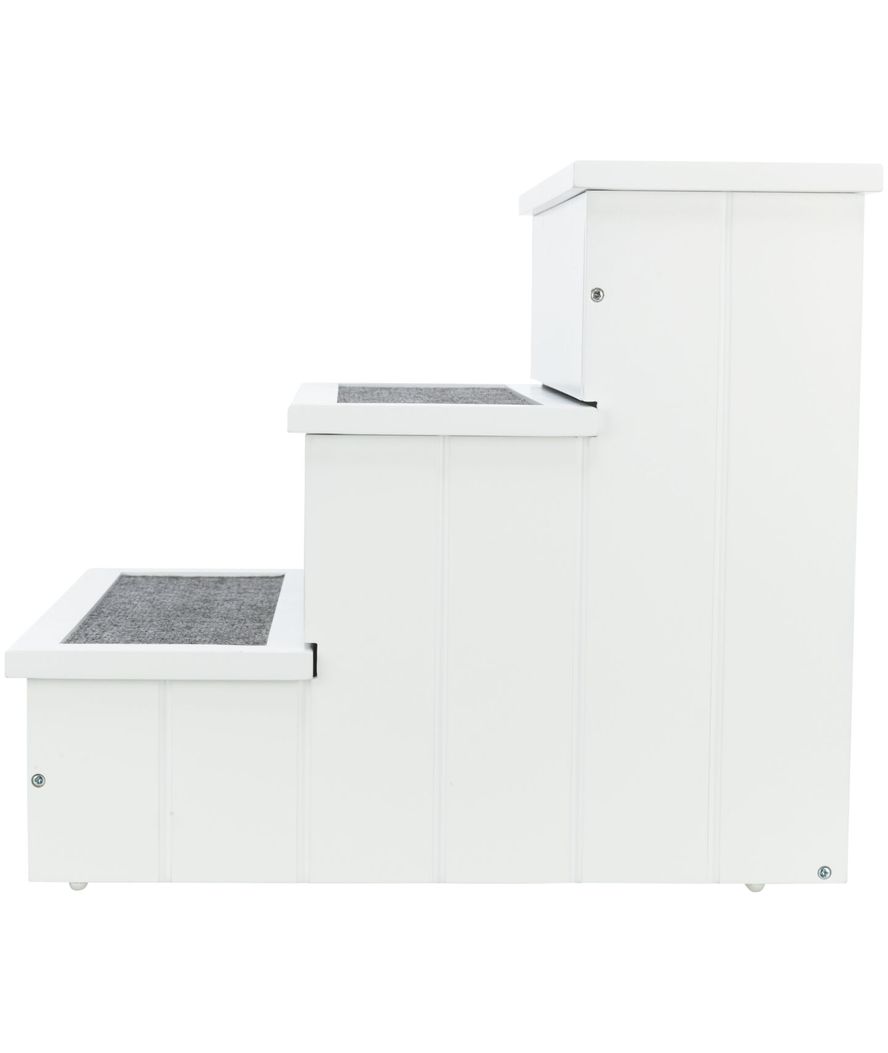 Scaletta tre gradini 40x38x45cm colore bianco - foto 1