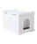 Cat house XL per nascondere la cassetta igienica 75×51×53cm, bianco