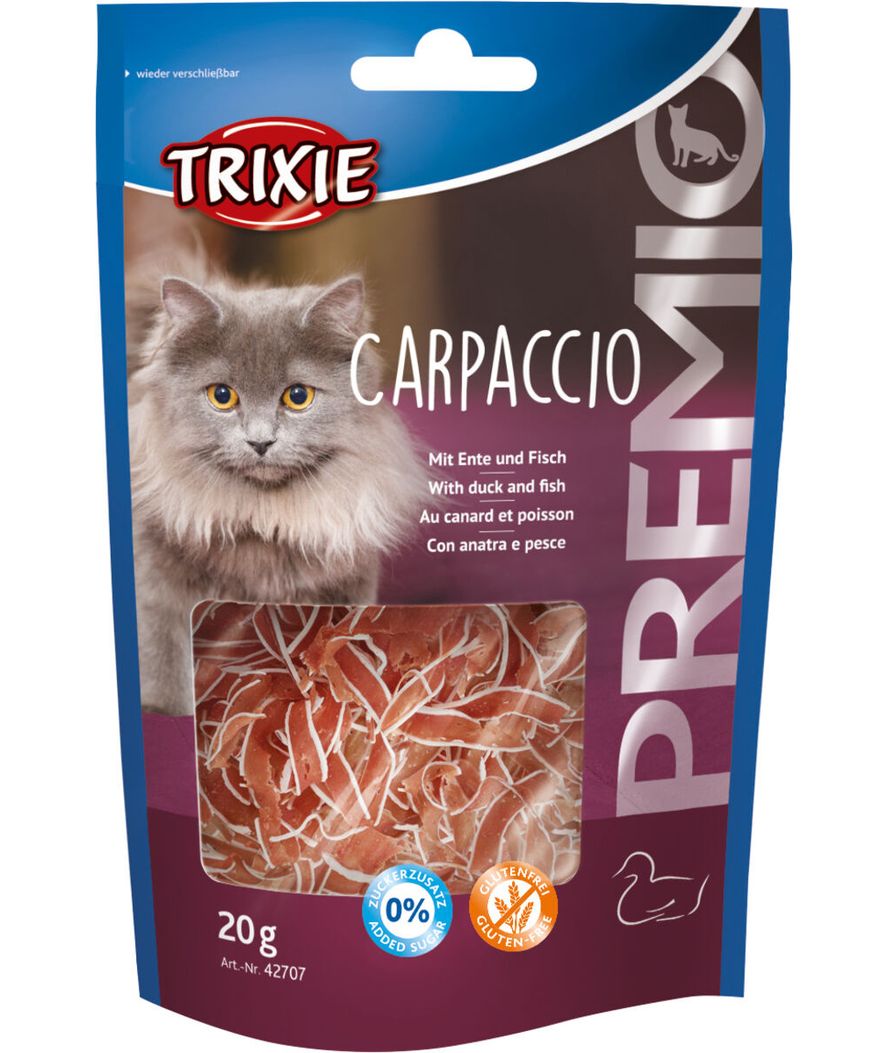 Premio carpaccio con anatra e pesce, 20gr. Offerta Multipack 6 Conf.