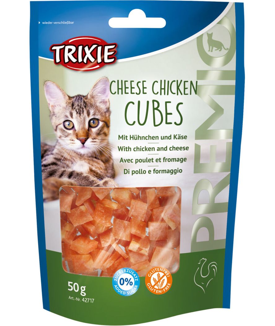 Premio cheese chicken cubes, 50gr. Offerta Multipack 6 Conf.