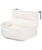 Sacco per radiatori in peluche 45×13x33cm bianco