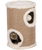 Tiragraffi Cat tower Edoardo diametro 33cm/50cm marrone/crema - foto 1