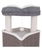 Tiragraffi Cat tower Arma 98cm, grigio/bianco/grigio - foto 3