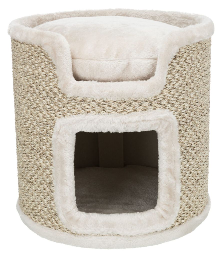 Tiragraffi Cat tower Ria 37cm, grigio chiaro