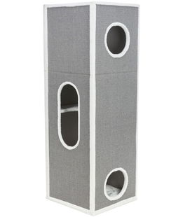 Tiragraffi Cat tower XXL Stefano, 178cm, grigio