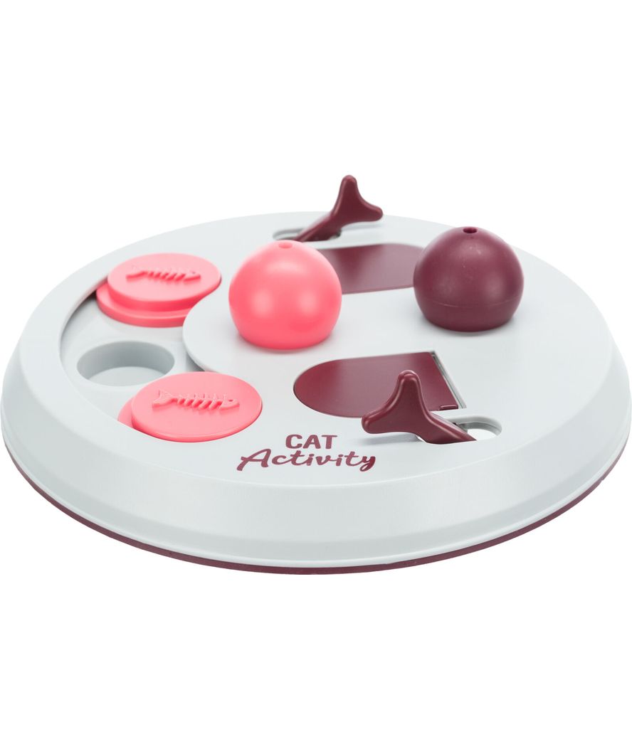 Cat activity flip board  diametro 23cm