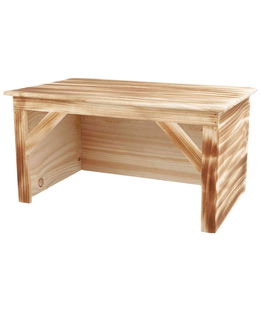 Casetta in legno fiammato 50×26×31cm