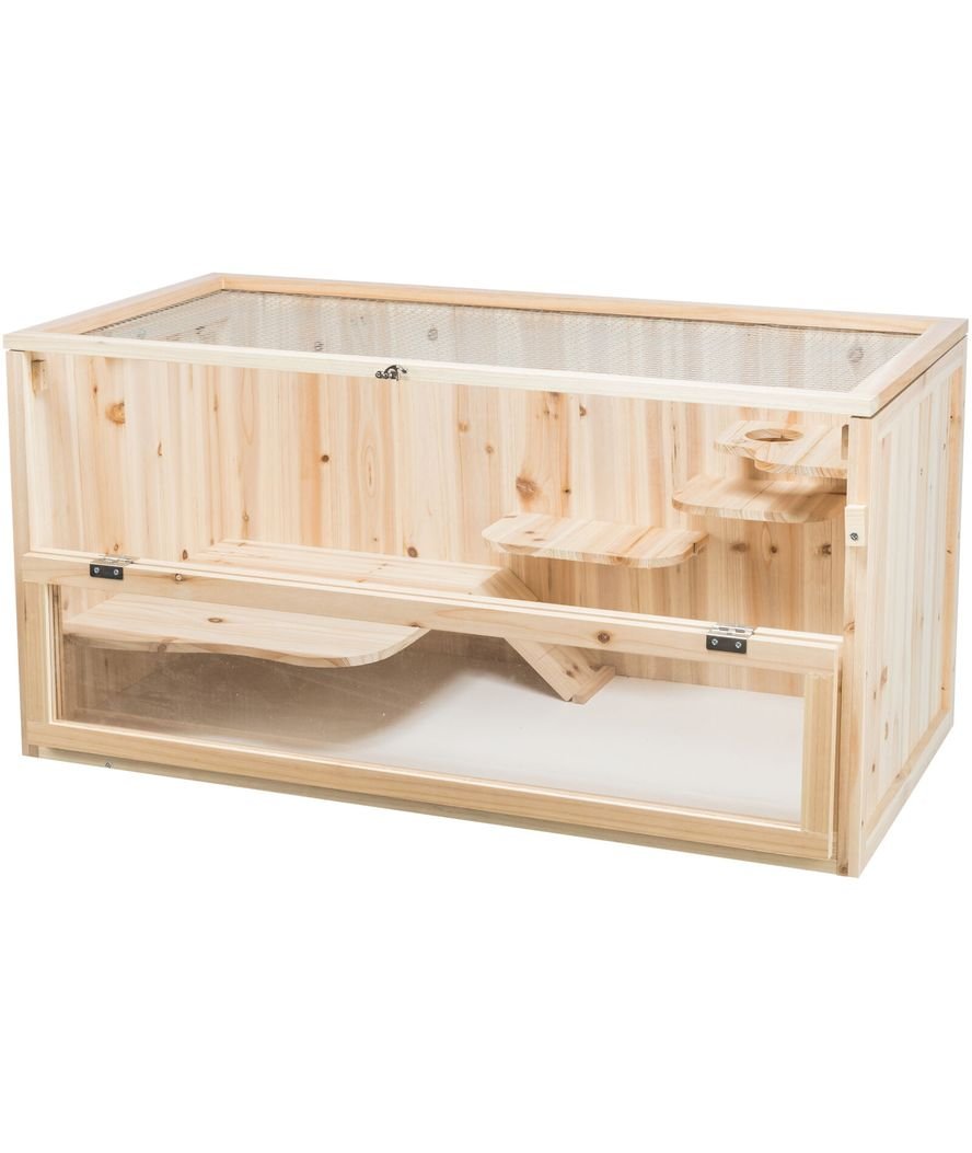 Casetta per roditori in legno 100x50x50cm - foto 1