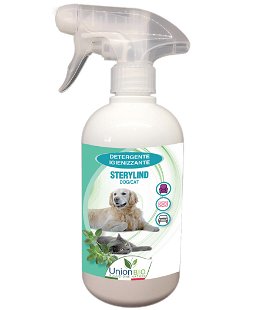 STERYLIND Detergente igienizzante ideale per tutti gli ambienti frequentati dagli animali domestici 500 ml