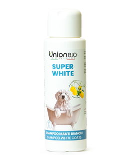 SUPER WHITE Shampoo per manti bianchi cane 250 ml