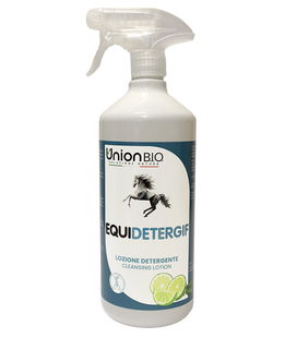 EQUIDETERGIF lozione detergente naturale – Senza risciacquo per cavalli 1000 ml