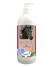 EQUILUX gel rinforzante e ristrutturante per coda e criniera 1 l