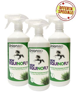 NEW EQUINOFLY protezione naturale per cavalli a base di citronella,tea tree ed eucalipto