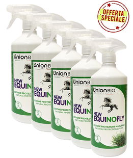 NEW EQUINOFLY protezione naturale per cavalli a base di citronella,tea tree ed eucalipto