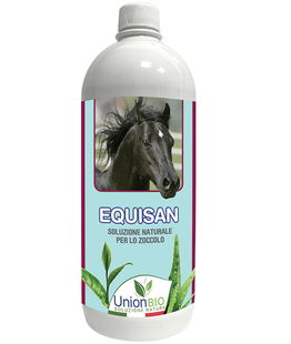 EQUISAN soluzione naturale per lo zoccolo dei cavalli 1000 ml