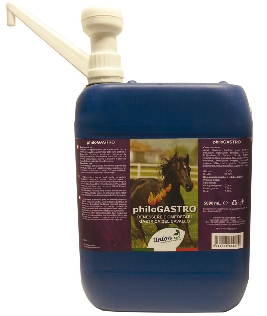 pHiloGASTRO mangime complementare con estratti di piante officinali selezionate, a supporto dell'omeostasi gastrica del cavallo - foto 1