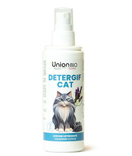 DETERGIF CAT lozione detergente a base di estratti vegetali utile per la pulizia quotidiana del gatto 125 ml