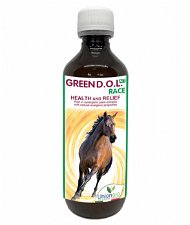 GREEN DOL ACT mangime complementare ricco di estratti vegetali con proprietà analgesiche naturali per cavalli 200 ml