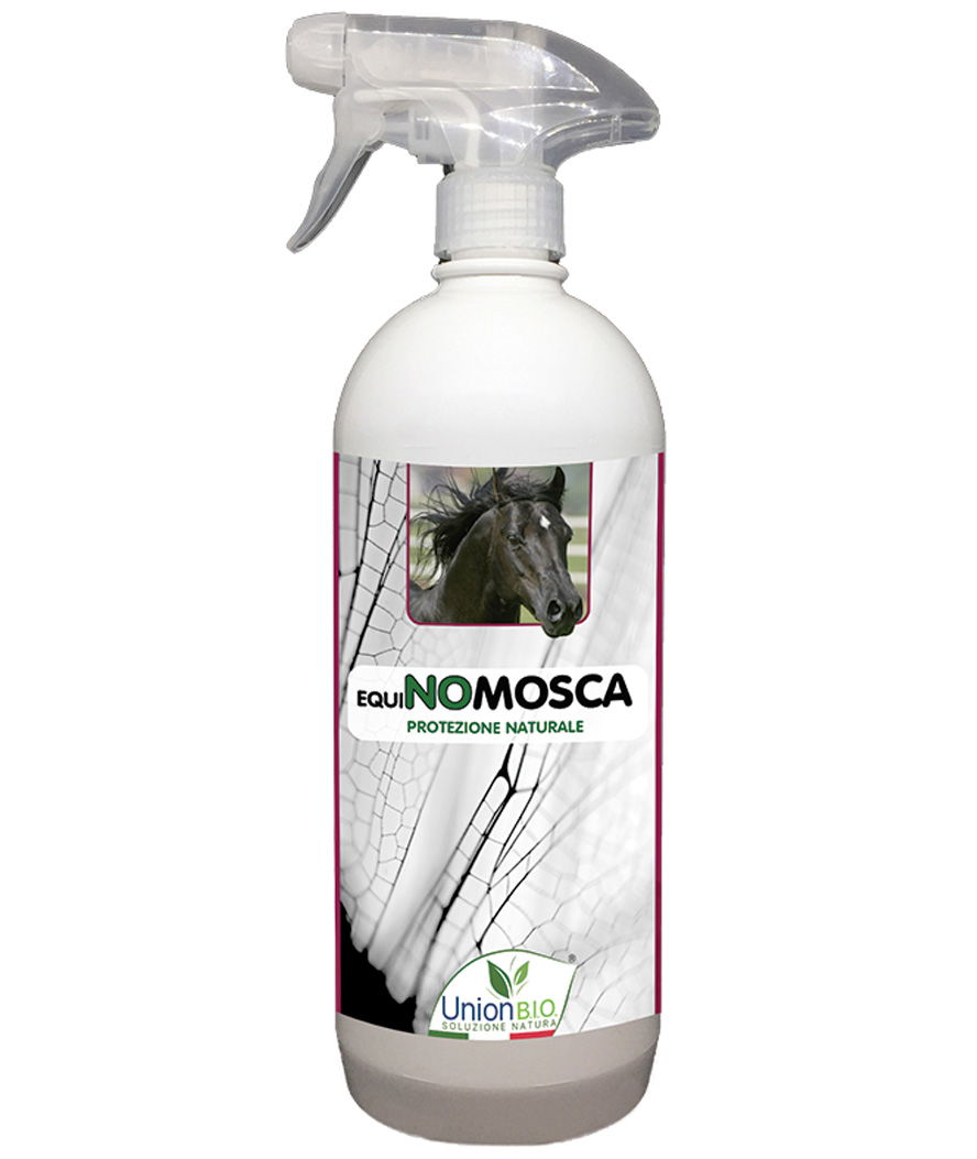 EQUINOMOSCA lozione naturale per cavalli profumo sgradito a mosche e tafani 1000 ml