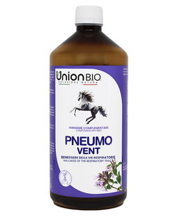 PNEUMO VENT mangime complementare per cavalli ricco di estratti vegetali con proprietà balsamiche 1000 ml
