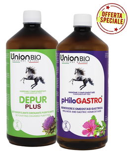 KIT OMEOSTASI GASTRICA: DEPURplus 1 lt + pHiloGASTRO 1 lt