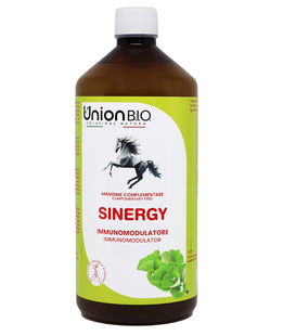 SINERGY mangime complementare multivitaminico per cavalli 1 litro